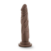 Dr Carter 7 Inch Silicone Dong with Suction Cup Chocolate Dongs Realistic
